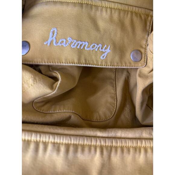 Sea New York Clyde Lighthouse Barn Jacket Embroidered Corduroy Trim Yellow Small - Picture 11 of 13